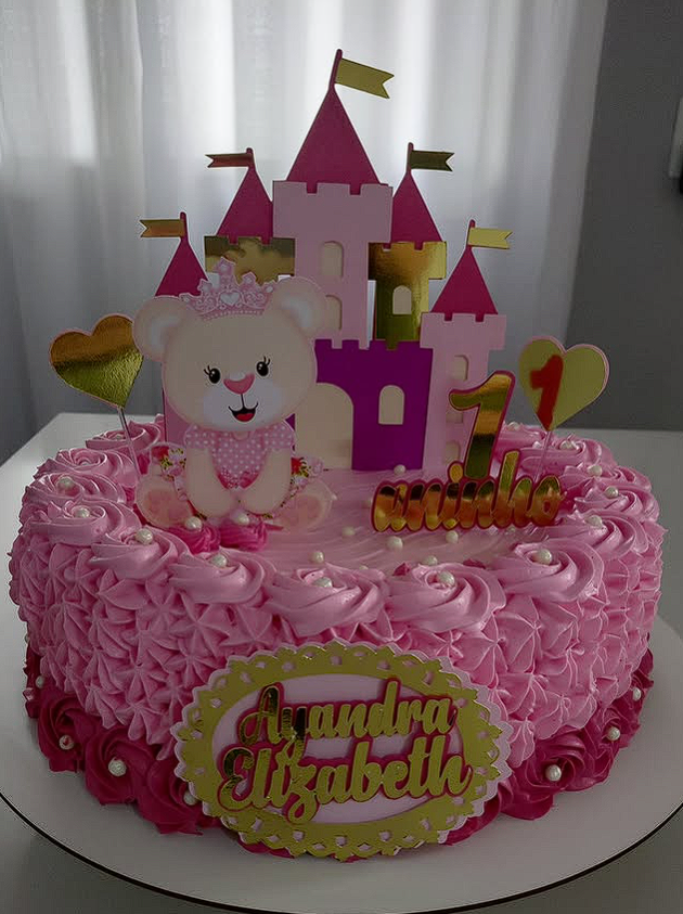 Bolo decorativo Rosângela Bolos